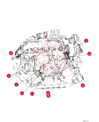 STARTER MOTOR,12V, 2.7kW 86992395 (1)