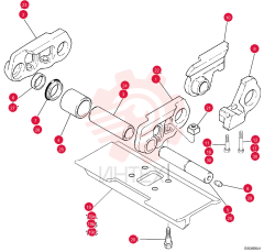 TRACK ASSY, 457 mm (18 inch); Chain; Incl. Shoes; Incl. 407021A1 Chain Assy, Ref 1 - 17; 19, 20, 21, 30