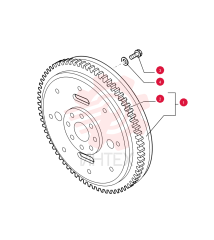 ENGINE FLYWHEEL 76193651