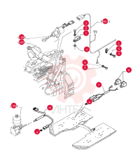 CLAMP,12mm, Coat, 9mm Bolt Hole, P Type
