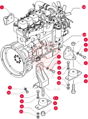 ENGINE MOUNT 76035648
