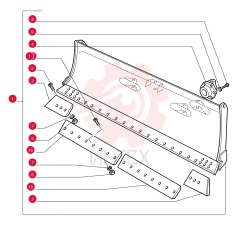 DOZER BLADE 76041739