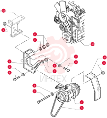 AIRCOND. COMPRESSOR 76047005
