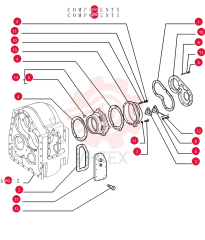 GASKET,0.8mm Thk