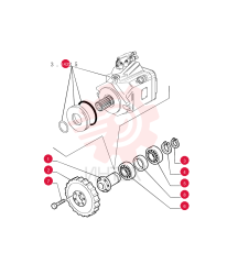 IDLE SHAFT 76040832
