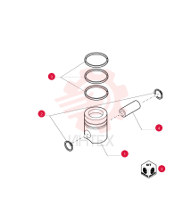 PISTON ASSY 76195181