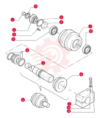TRACK ROLLER 76046527