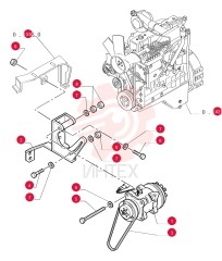 AIRCOND. COMPRESSOR 76047005