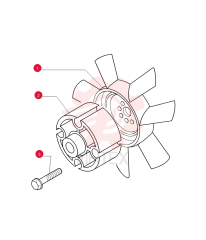FAN,6 Blades, 762mm OD