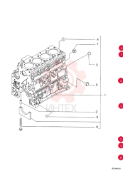 CYLINDER BLOCK,4 Cylinders