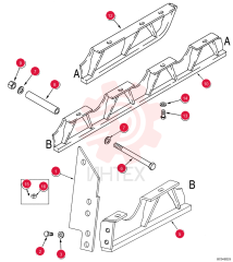 COVER, REAR, Replaces 86987749