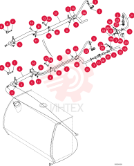 FUEL HOSE,12.70 mm ID x 1950.00 mm, SAE 30R2 or SAE 30R7