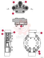 HYDROSTATIC MOTOR,80CC 401629A2 (2)