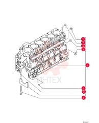 CYLINDER BLOCK,6 Cylinders