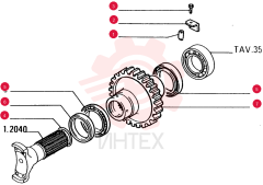 PIN,16mm OD x 37mm L