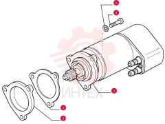 STARTER MOTOR 75204899