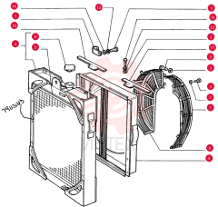 CLAMP,10mm, Coat, 9mm Bolt Hole, P Type