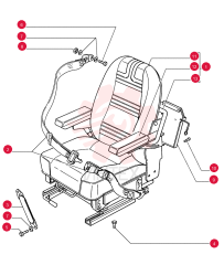DRIVER SEAT 79094497