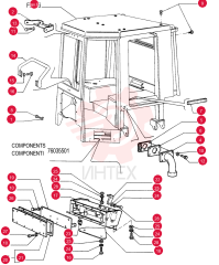 WASHER,M12 x 24 x 2.5 Thk