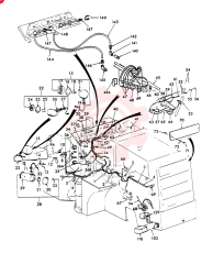 Harness Assy., Main, Front, A62, Years: -28-FEB-76