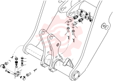 Схема (LW80.B) - COMPACT WHEEL LOADER TIER 2 (NA) (6/04-) 2212398
