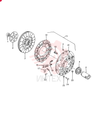 BALL BEARING,16.99mm ID x 40mm OD x 12mm W 81805417 (1)