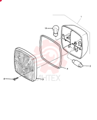 LAMP D9NN13N465AB