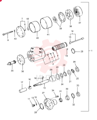 HYDRAULIC MOTOR,121.6CC 86585451 (2)
