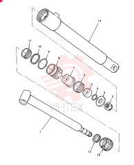HYDRAULIC CYLINDER,10.02mm Rod, 809.8mm Stroke D8NNL905FD (2)