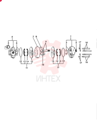 HYDRAULIC PUMP,37.96 CC