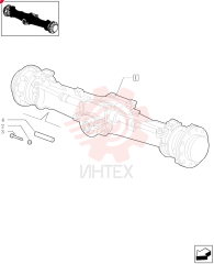 FRONT AXLE 85821904