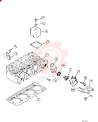 CYLINDER HEAD GASKET,2.32mm Thk