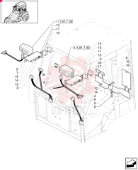RH HEADLAMP,T4W, 12V, 4W 85821384 (1)