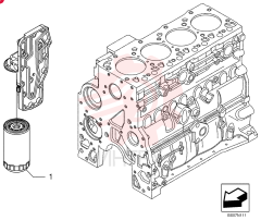 ENGINE OIL FILTER 87803260