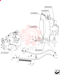 CLAMP,25.40mm - 13.49mm Bolt, CTD D39696 (1)