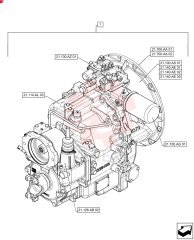 TRANSMISSION 84152117