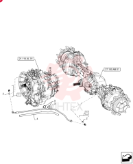 ELBOW,90 Degree Elbow, 9/16" - 18 Male JIC x 9/16" - 18 Male ORB 218-5105 (3)