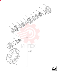 BEVEL GEAR,16T Pinion / 32T Gear