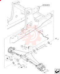 FRONT AXLE 86990836 (1)