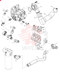 HYDRAULIC PUMP,52.4 CC 87434672 (1)