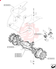 REAR AXLE 84178115