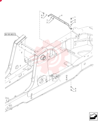BOLT,Hex, M10 x 1.5 x 25mm, Cl 8.8 614-10025 (1)
