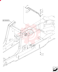 BOLT,Hex, M10 x 1.5 x 25mm, Cl 8.8 614-10025 (2)