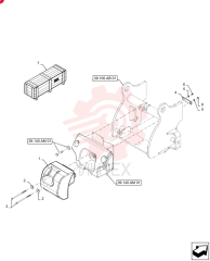 COUNTERWEIGHT,Filler, 500 Lb