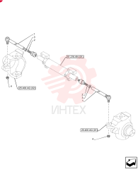 TIE-ROD,34mm OD x 260mm L
