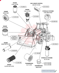 FUEL FILTER,79.2mm OD x 109.2mm L