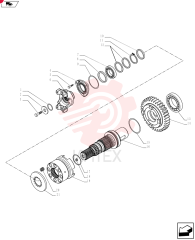 O-RING,0.139" Thk x 1.171" ID, -217, Cl 8, 90 Duro