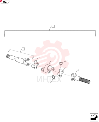 AXLE-SHAFT, ARTICULA 144461A1