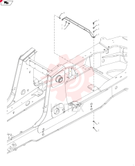 BOLT,Hex, M10 x 1.5 x 25mm, Cl 8.8