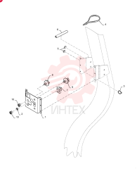 BRACKET, SUPPORTING 87493411